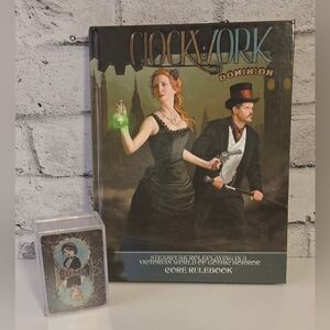 Clockwork Dominion RPG Core Rulebook + Fate Deck Steampunk Gothic Horror